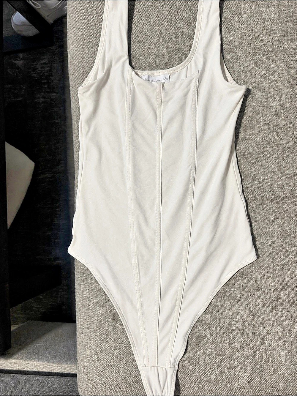 House of Harlow 1960 White One-Piece body suit Size S Like New